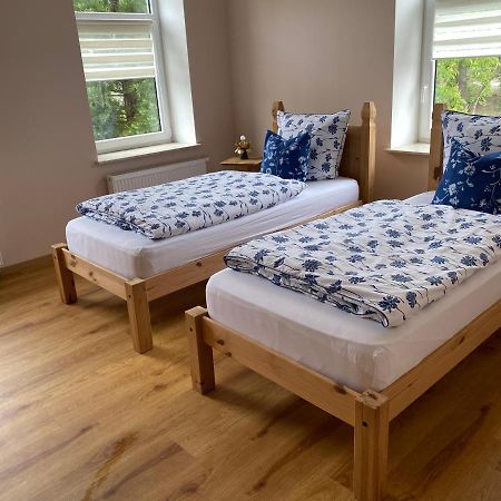 2 Raum Apartment Mit Terrasse, Hell Und Stilvoll Borna Exteriör bild